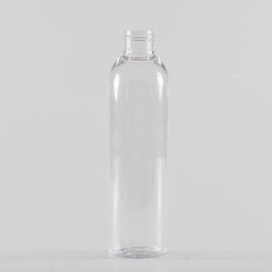 6 oz Clear PET Cosmo Round Bottle with 24-410 Neck Finish